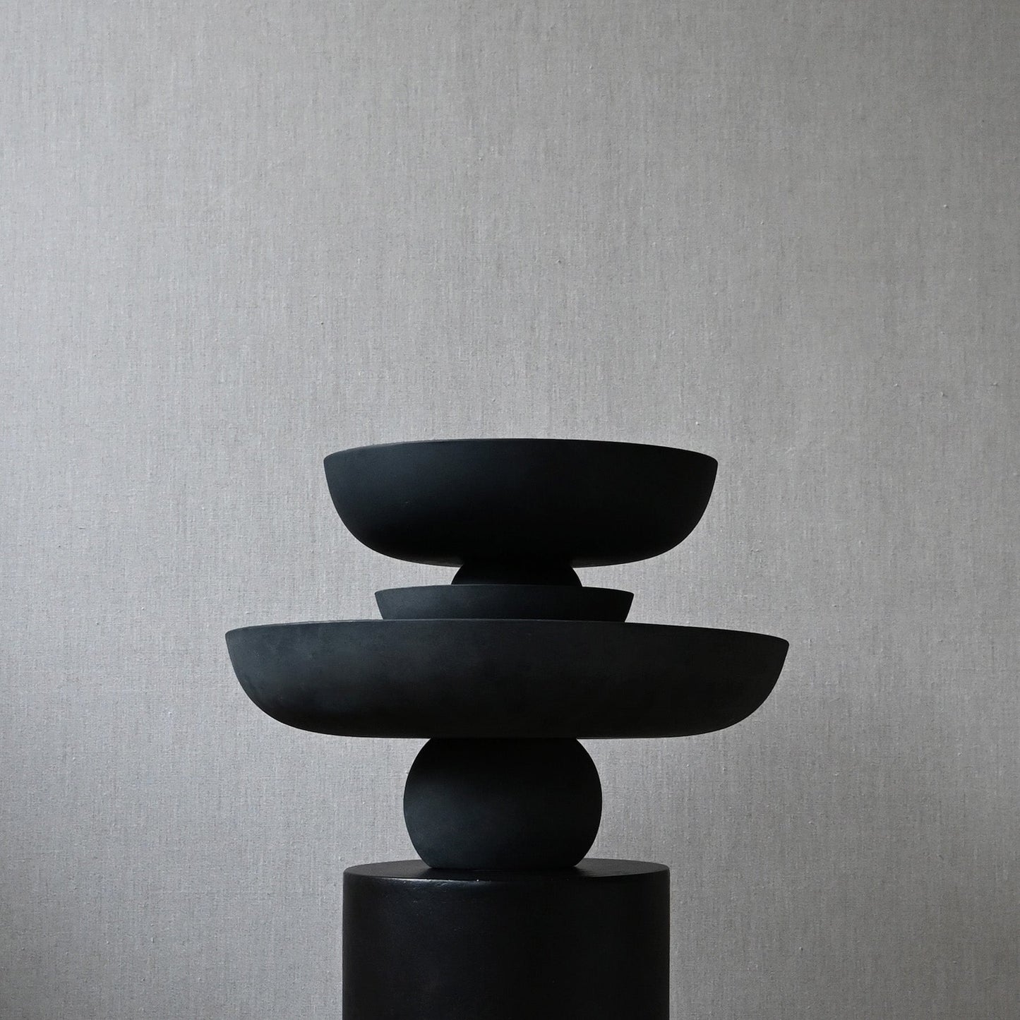 Baburu Bowl . Medio - Black