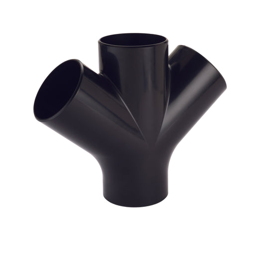4 3-Way Junction Fitting for Dust Collection System