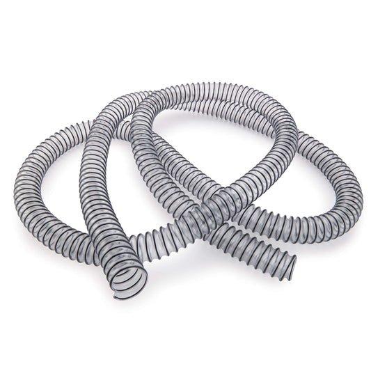 1-1/2 x 15' Dayflex PVC Dust Collection Hose - Clear