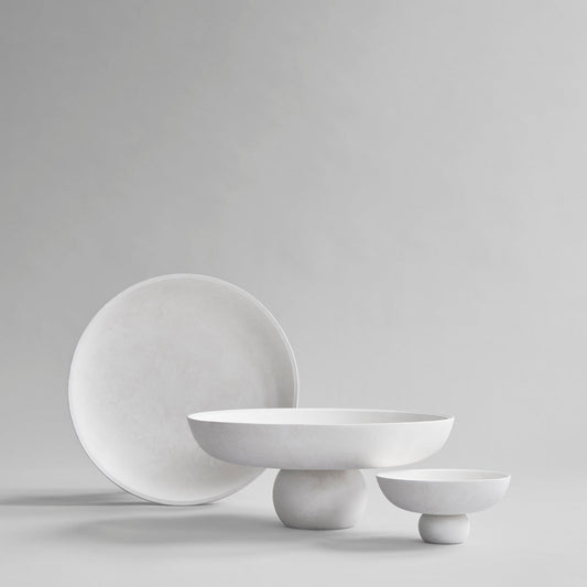 Baburu Bowl . Medio - Bone White