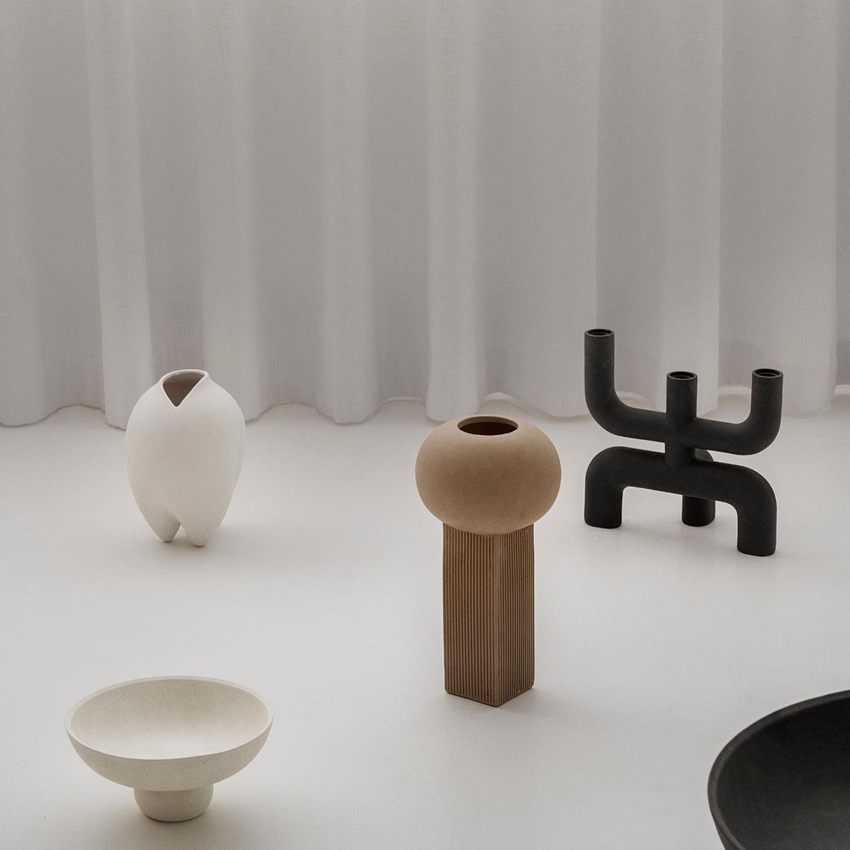 Baburu Bowl . Mini - Bone White